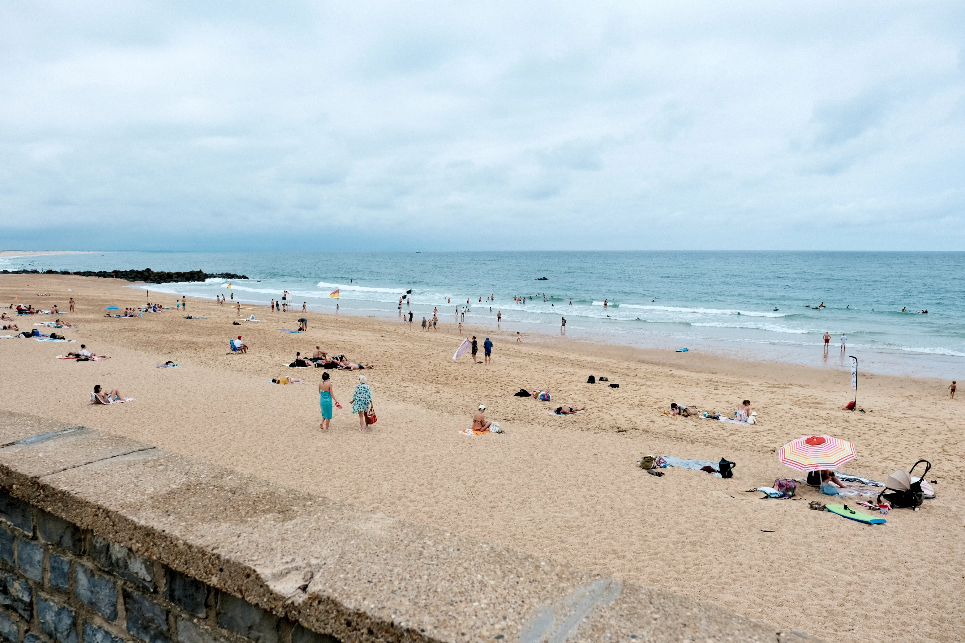 Le Prévent beach, Capbreton
