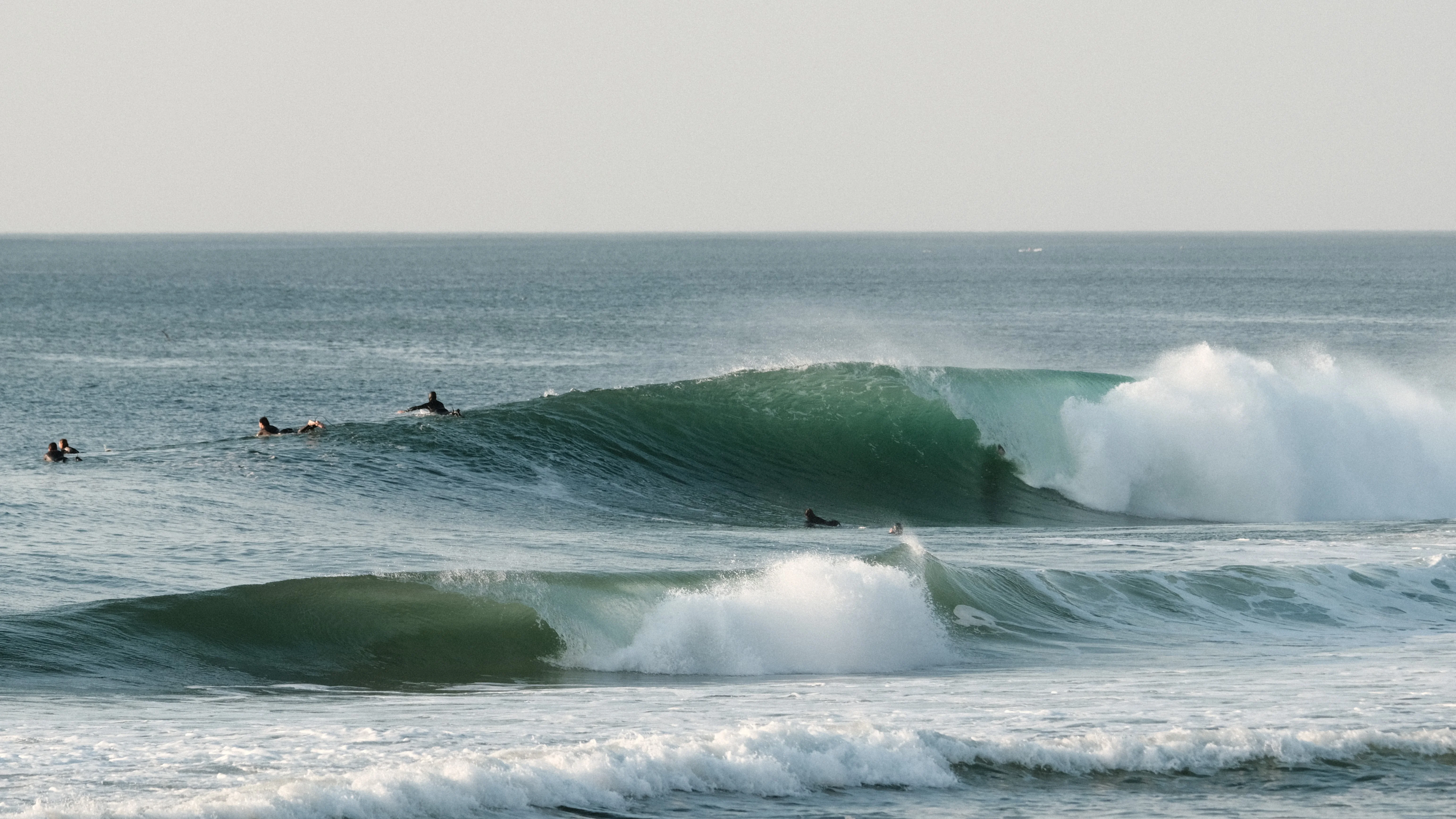 Tube surfé au Santocha, Capbreton